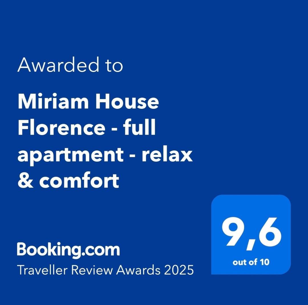 Miriam House Florence - Full Apartment - Relax & Comfort Εξωτερικό φωτογραφία